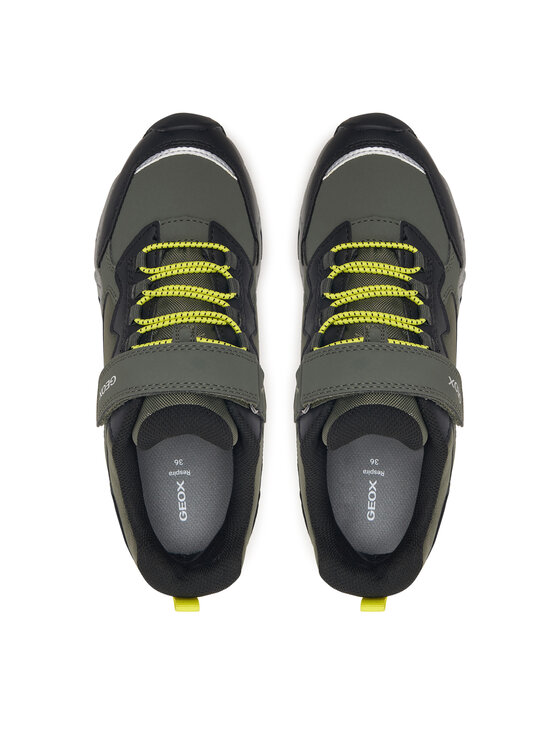 Geox Snīkeri Geox J Magnetar Boy B Abx J463ZB 050FU C0914 D Tumši zaļa