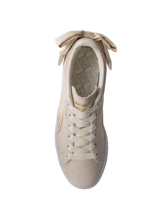 Puma Сникърси Puma Suede Bow Varsity Wn's 367732 03 Бежов