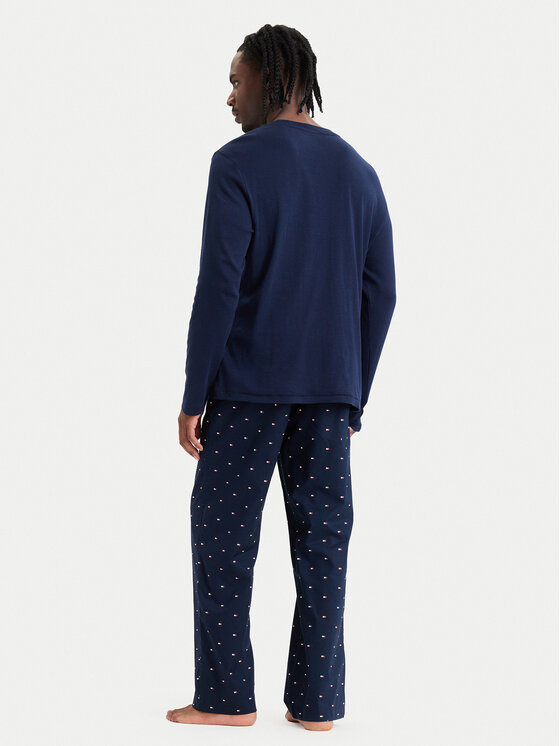 Tommy Hilfiger Tommy Hilfiger Pijama UM0UM03999 Azul marino Regular Fit