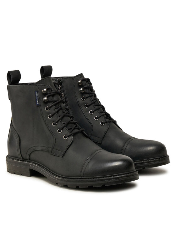 Jack & Jones Черевики Jack & Jones 12268146 Сірий