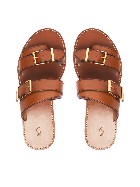 Polo Ralph Lauren Шльопанці Polo Ralph Lauren 818P01589001 Коричневий