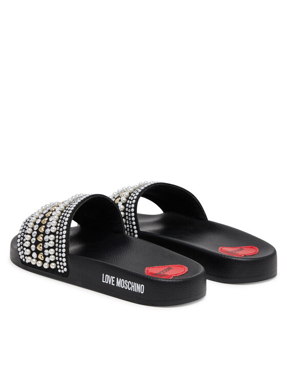 LOVE MOSCHINO Шльопанці LOVE MOSCHINO JA28352G0MJAA000 Чорний