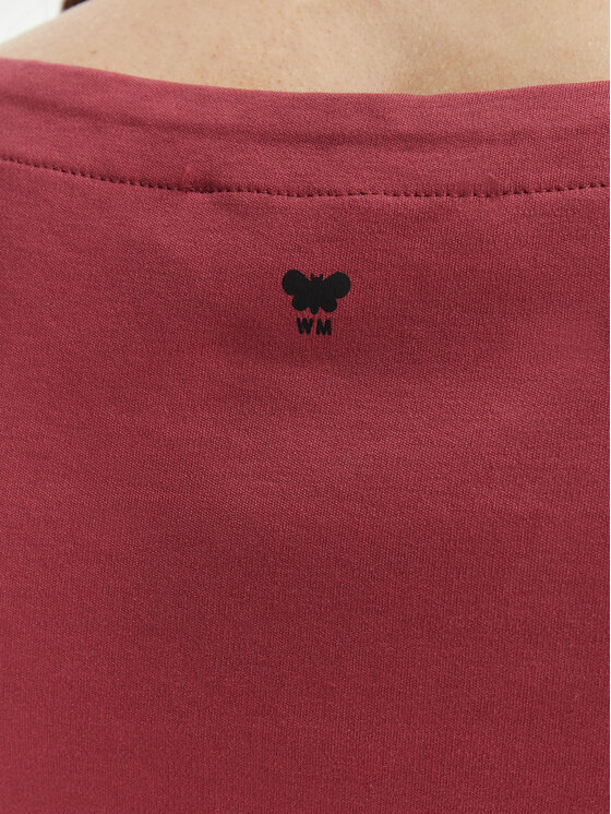Weekend Max Mara Weekend Max Mara Camiseta Multig 2615941122 Rojo Regular Fit