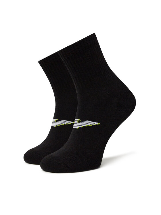 Emporio Armani Krátke ponožky Emporio Armani EM000540 AF12299 MC001 Čierna