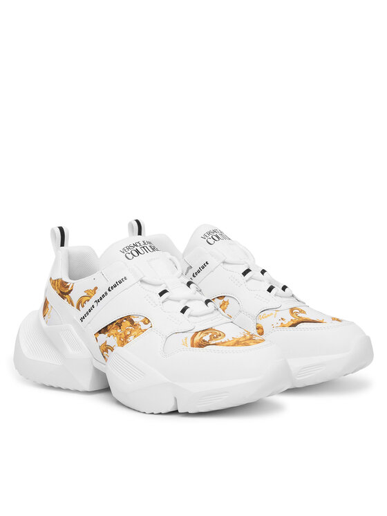 Versace Jeans Couture Снікерcи Versace Jeans Couture 80VA3SU7 ZSE19 G03 Білий