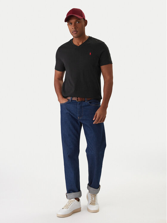 Polo Ralph Lauren Polo Ralph Lauren Camiseta 710671453124 Negro Custom Slim Fit