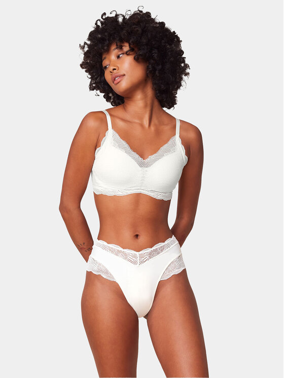 Triumph Triumph Culotte classiche Lift Smart Bandeau Maxi EX 10215945 Écru