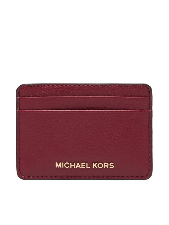 MICHAEL Michael Kors Θήκη πιστωτικών καρτών MICHAEL Michael Kors 32F7GF6D0L Μπορντό
