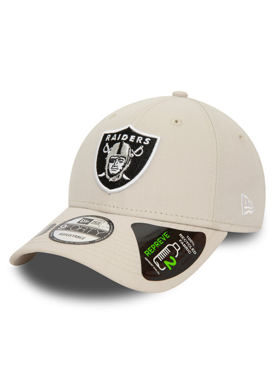 New Era Kšiltovka New Era Repreve 940 Raiders 60435235 Krémová