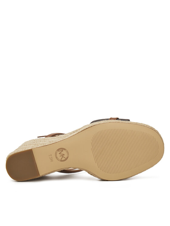 Michael Kors Espadryle Michael Kors Mandy Wedge 40R5MAMS2B Brązowy