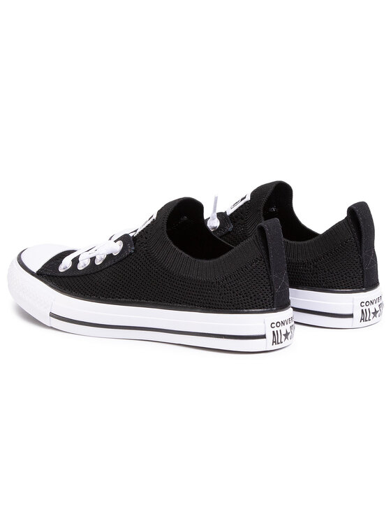 Converse Modne superge Converse Ctas Shoreline Knit Slip 565489C Črna