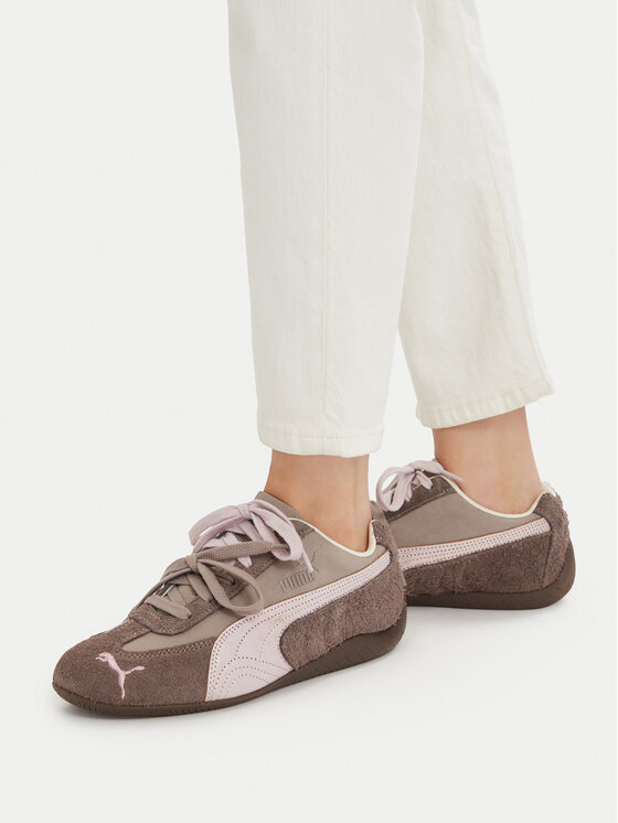 Puma Sneakersy Puma Speedcat Brushed Luxe Wns 407672 01 Hnedá