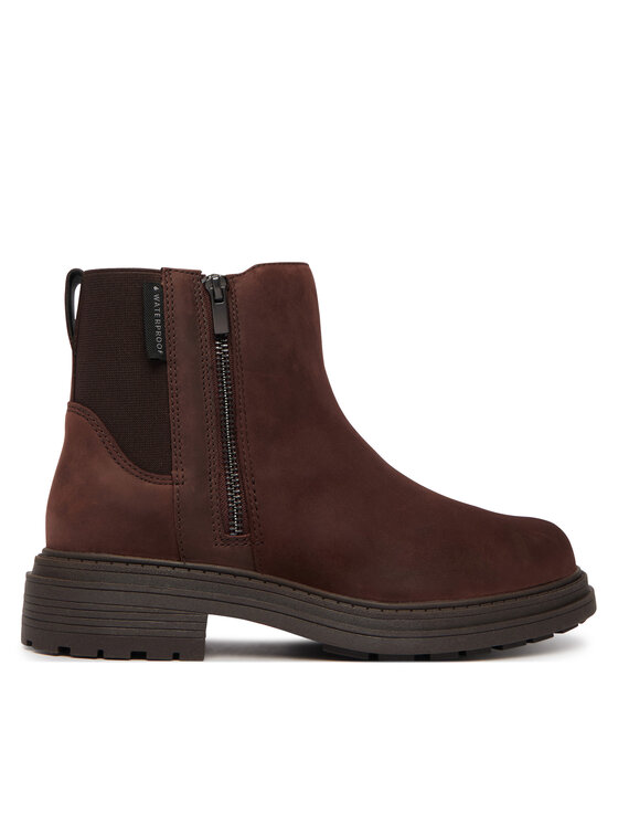 Clarks Botki Clarks Orinoco 3 zip Wp 26327123 Brązowy ciemny