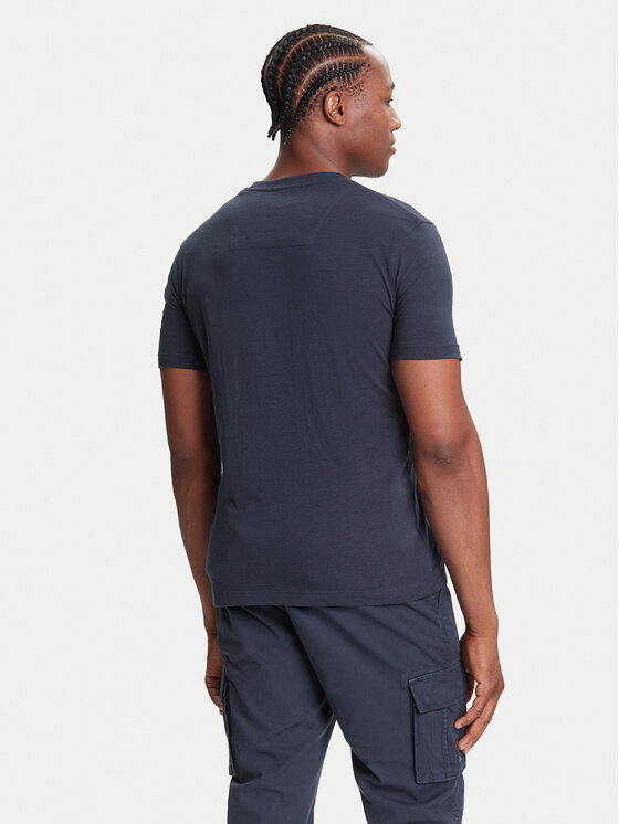 Aeronautica Militare Aeronautica Militare Camiseta 252TS2472UJ00708 Azul marino Regular Fit