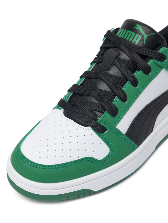 Puma Снікерcи Puma REBOUND LAYUP LO SL JR 37049024 Зелений
