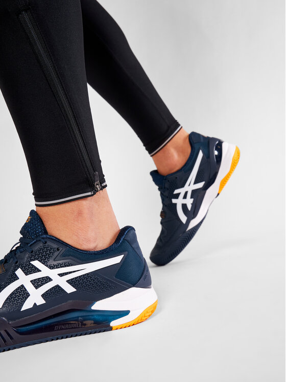 Asics Παπούτσια Τένις Asics Gel-Resolution 8 1041A076 Σκούρο μπλε