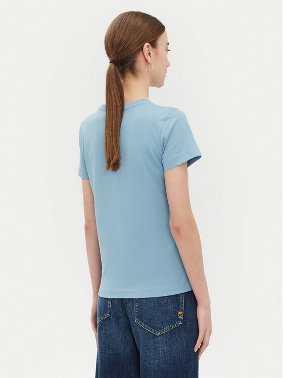 PINKO PINKO Футболка 100355 A2HN Голубий Regular Fit