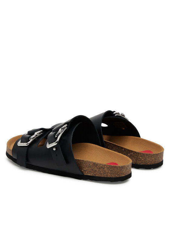 LOVE MOSCHINO Шльопанці LOVE MOSCHINO JA28273G1MIA000A Чорний