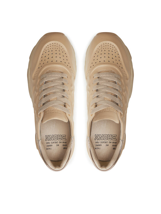 Bronx Sneakersy Bronx Baisley 66511-AM3742 Béžová
