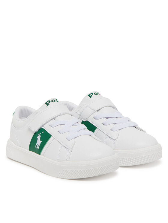 Polo Ralph Lauren Снікерcи Polo Ralph Lauren Frazier Ps RL02446102 Білий