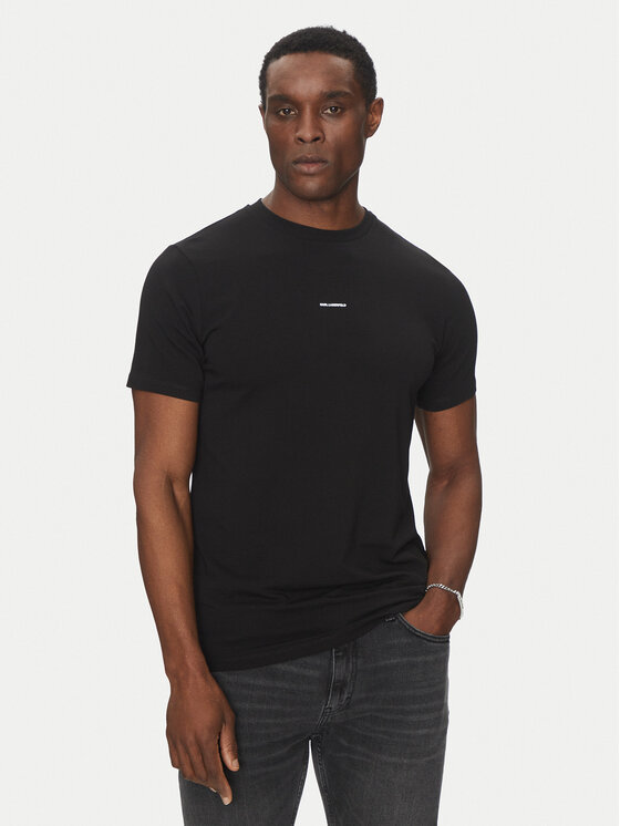 KARL LAGERFELD KARL LAGERFELD T-shirt 755030 552235 Nero Regular Fit