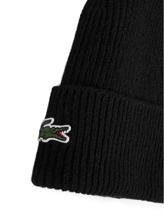 Lacoste Σετ Κασκόλ και Σκούφος Lacoste RB5385 Μαύρο