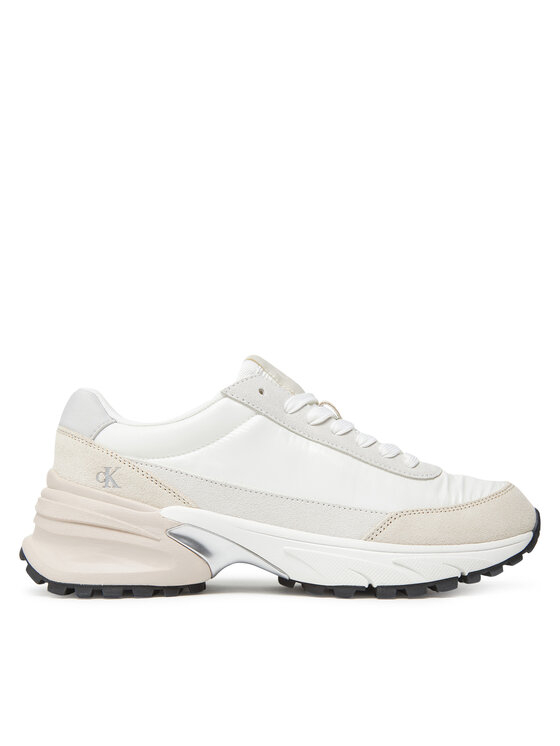 Calvin Klein Jeans Laisvalaikio batai Calvin Klein Jeans Hike Runner Mg Nylon Perl YW0YW01963 Balta