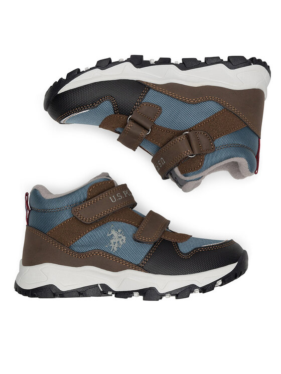 U.S. Polo Assn. Черевики U.S. Polo Assn. DANIEL001K/DTY1 Коричневий