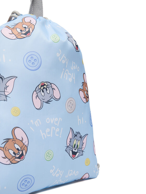 Tom & Jerry Рюкзак-мішок Tom & Jerry CEO-ACCCS-SS26-211WBTJ Голубий