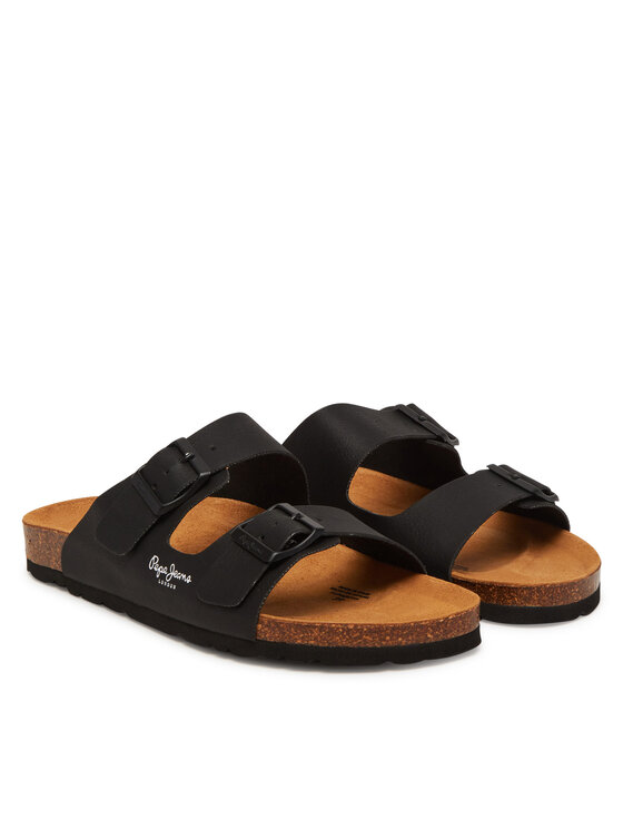 Pepe Jeans Шльопанці Pepe Jeans PLS90638 Чорний