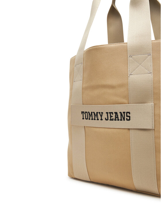 Tommy Jeans Torbica Tommy Jeans Retro Cool Tote AM0AM13278 Bež