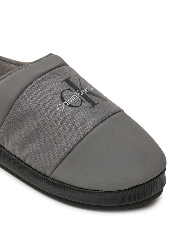 Calvin Klein Jeans Papuče Calvin Klein Jeans Home Slipper Mono YM0YM00840 Siva