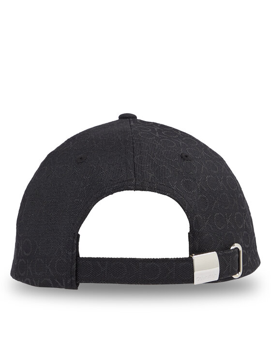 Calvin Klein Šiltovka Calvin Klein Jacquard Monogram K50K511560 Čierna