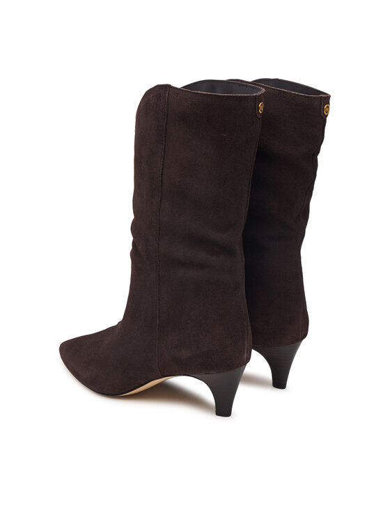 MICHAEL Michael Kors Μπότες MICHAEL Michael Kors Daniela 40F6DNME7S Σκούρο καφέ