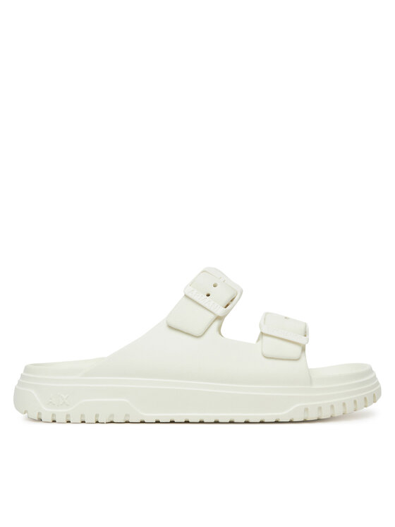 Armani Exchange Шльопанці Armani Exchange XDP043 XV821 00894 Білий