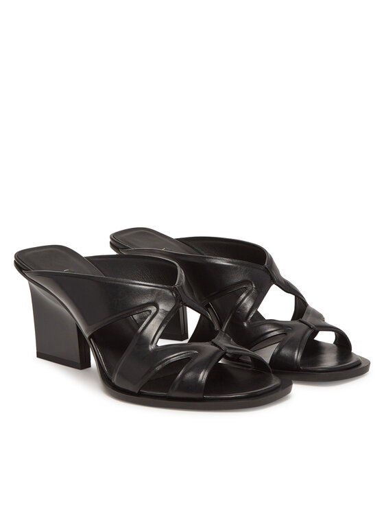 Max Mara Natikači Max Mara Doublewedge 2514521112600 Črna