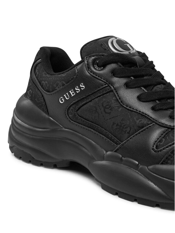 Guess Snīkeri Guess Samnie FLFSAM FAL12 Melns