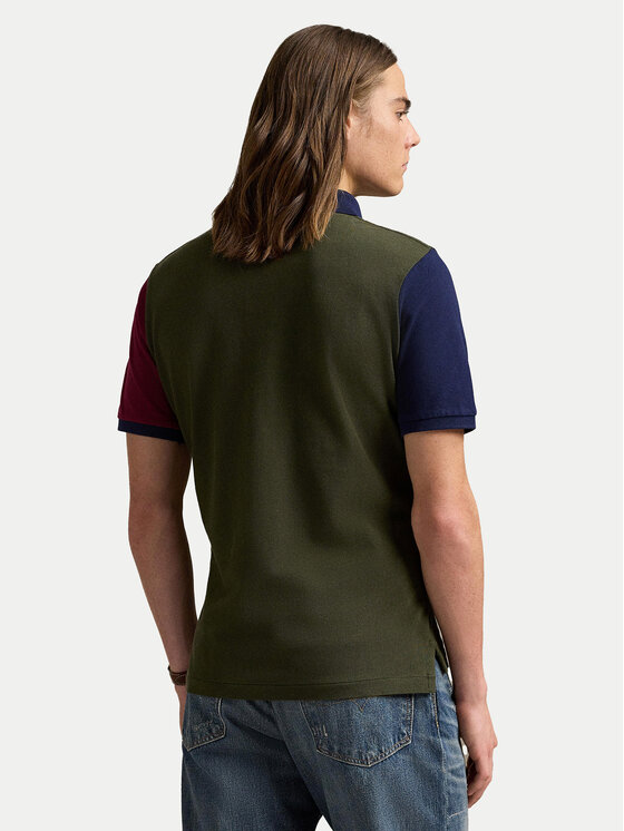 Polo Ralph Lauren Polo Ralph Lauren Pólóing 710958777001 Zöld Classic Fit