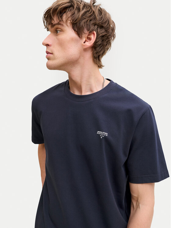 Jack & Jones Jack & Jones Camiseta Tyler 12292383 Azul marino Regular Fit