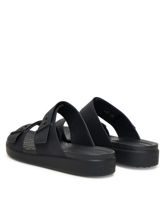 Crocs Iešļūcenes Crocs Brooklyn Buckle Low Low 211215 Melns