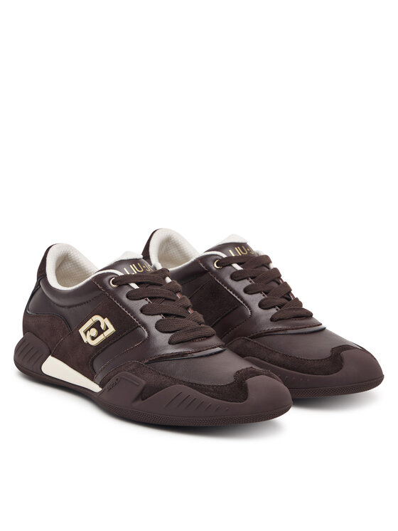 Liu Jo Sneakersy Liu Jo Blossom 02 BF6043 P0304 Hnedá
