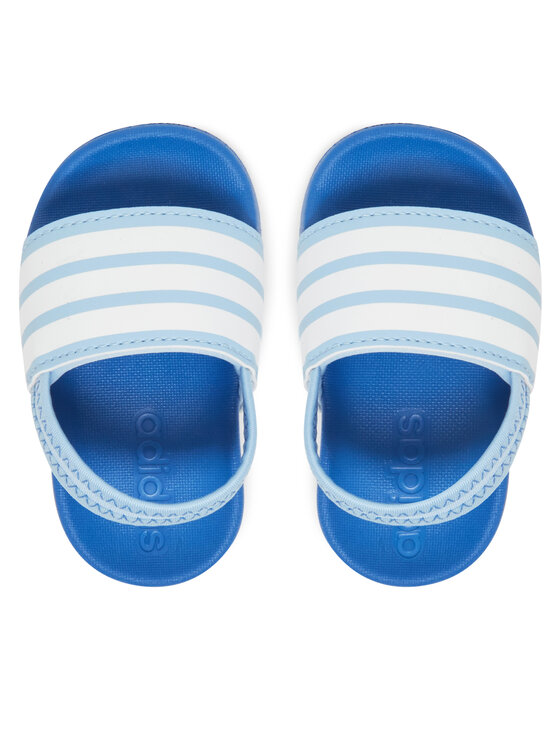 adidas Sandale adidas adilette Estrap JR5327 Albastru celest