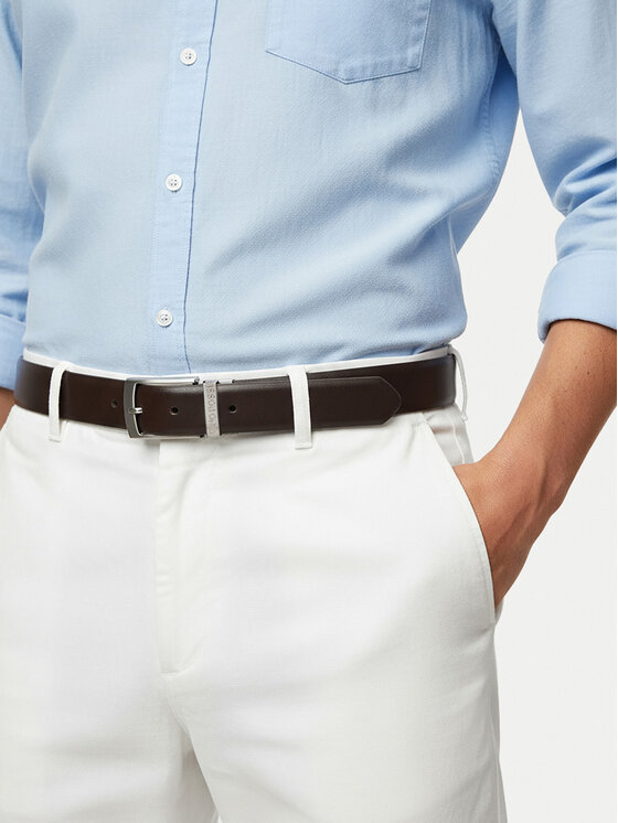 GINO ROSSI Pásek Gino Rossi C-NOAH-ZZ24083 Hnědá