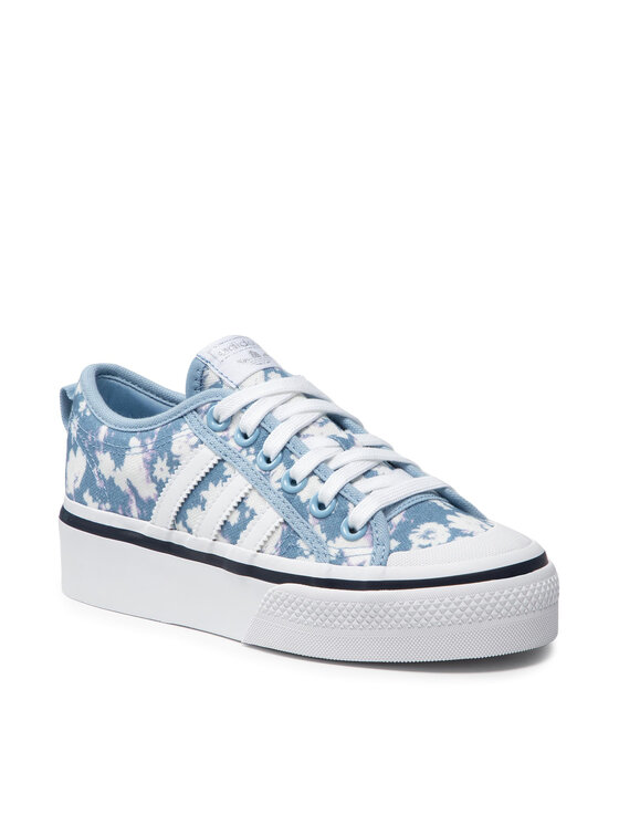 adidas Tenisice adidas Nizza Platform W H01232 Plava