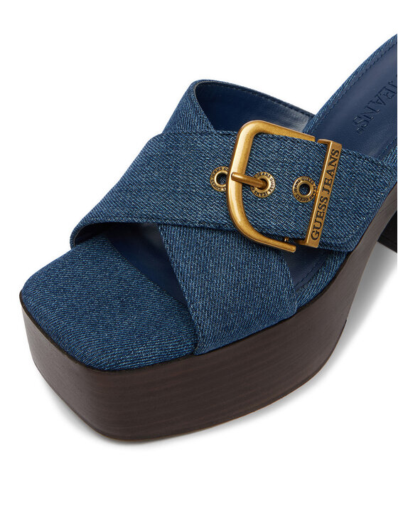 Guess Jeans Шльопанці Guess Jeans CEO-JD421-3 Голубий
