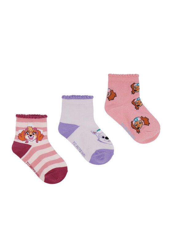 Paw Patrol Довгі шкарпетки Paw Patrol CEO-ACCCS-AW26-108PAW(3-PACK) Рожевий