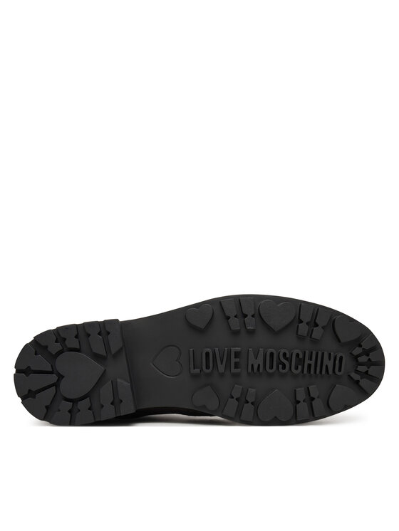 LOVE MOSCHINO Šnurovacia obuv LOVE MOSCHINO JA24254G0NIG0313 Hnedá