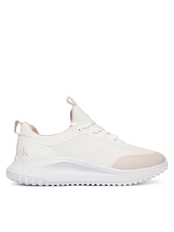 Calvin Klein Jeans Zapatillas Calvin Klein Jeans Eva Runner Laceup Sock Mat Mix YW0YW02064 Blanco