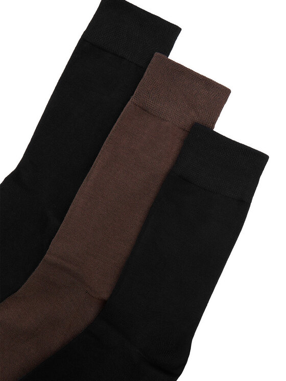 GINO ROSSI Șosete lungi GINO ROSSI CEO_AS_GR_01_W_AW26 (3-PACK). Negru