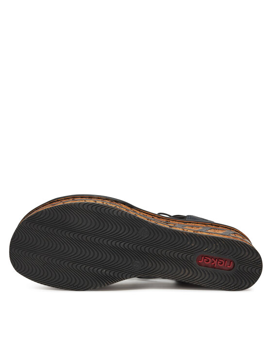 Rieker Sandali Rieker 68175-14 Blu scuro